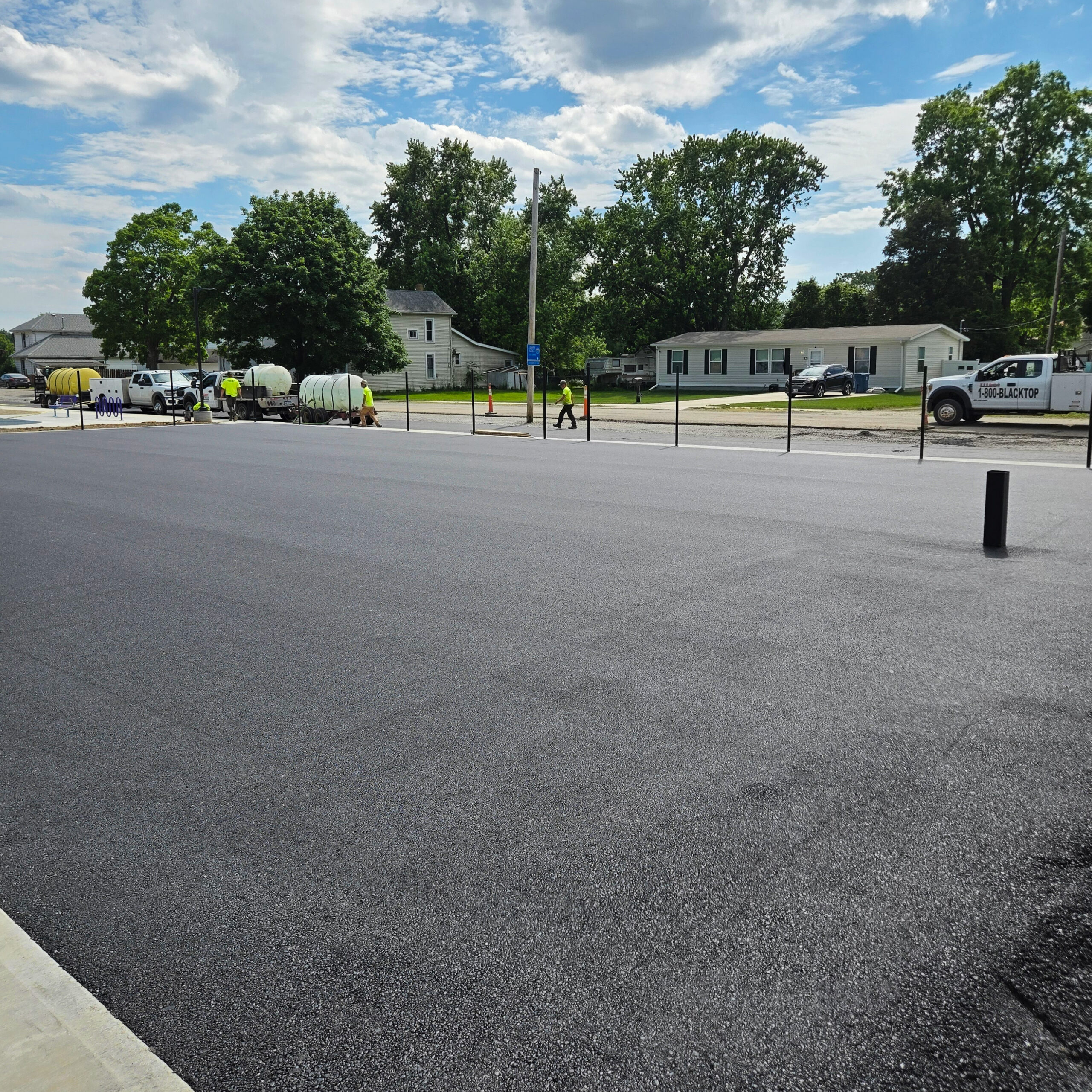 New Sports Court Pavement
