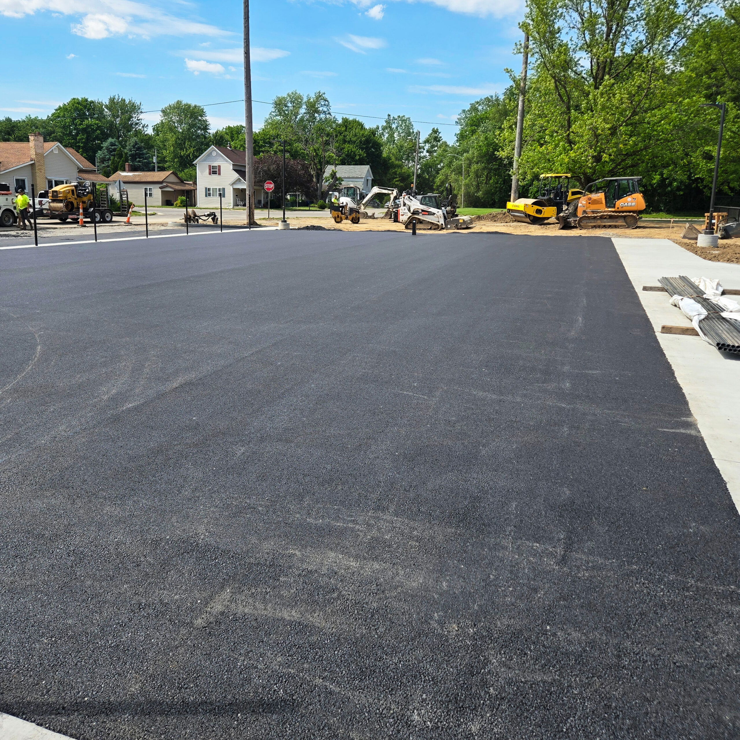 New Sports Court Pavement